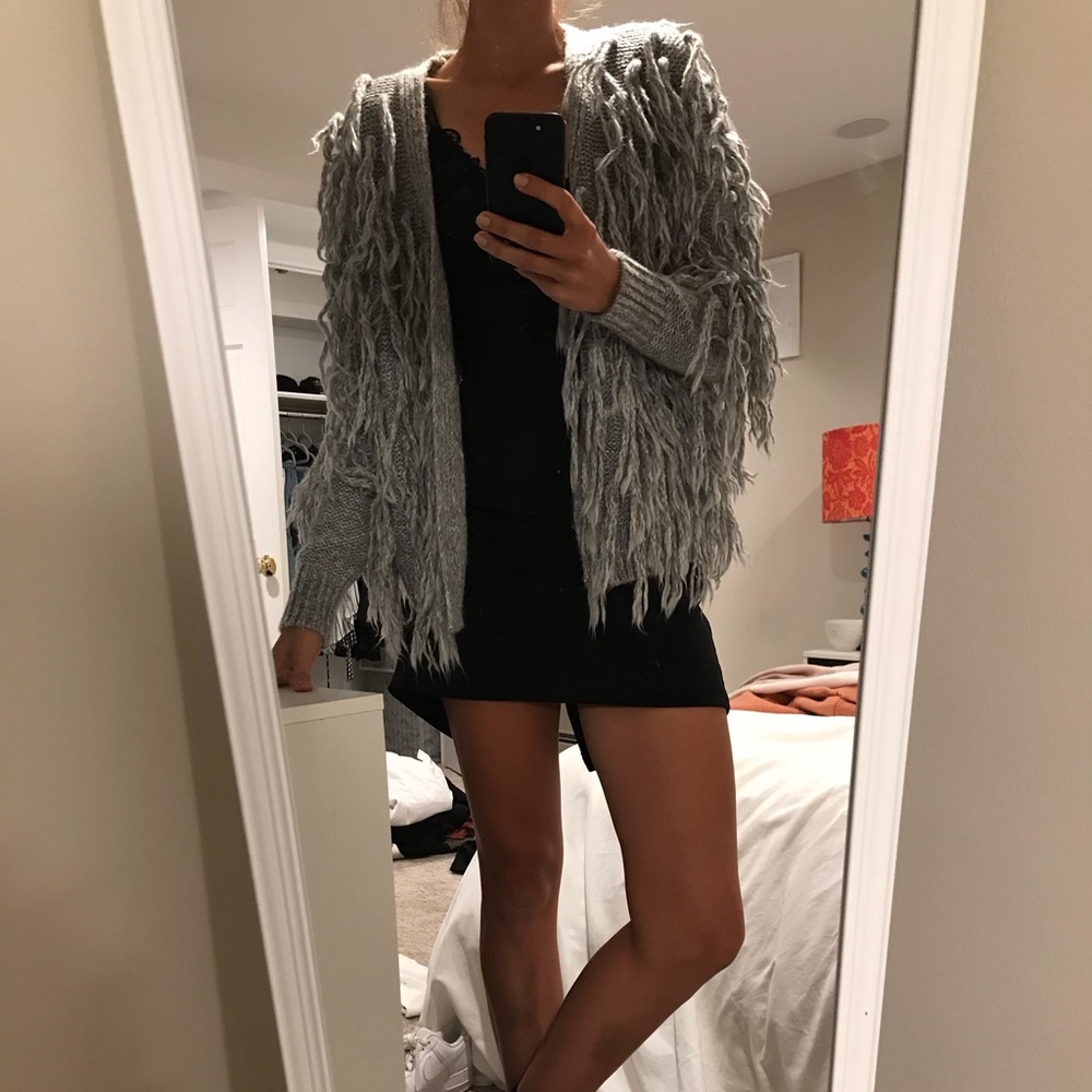 Wool blend jacket